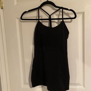 Lululemon black power y tank